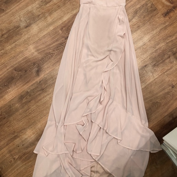 Lulus Blush/Nude Bridesmaids Dress - Picture 11 of 11